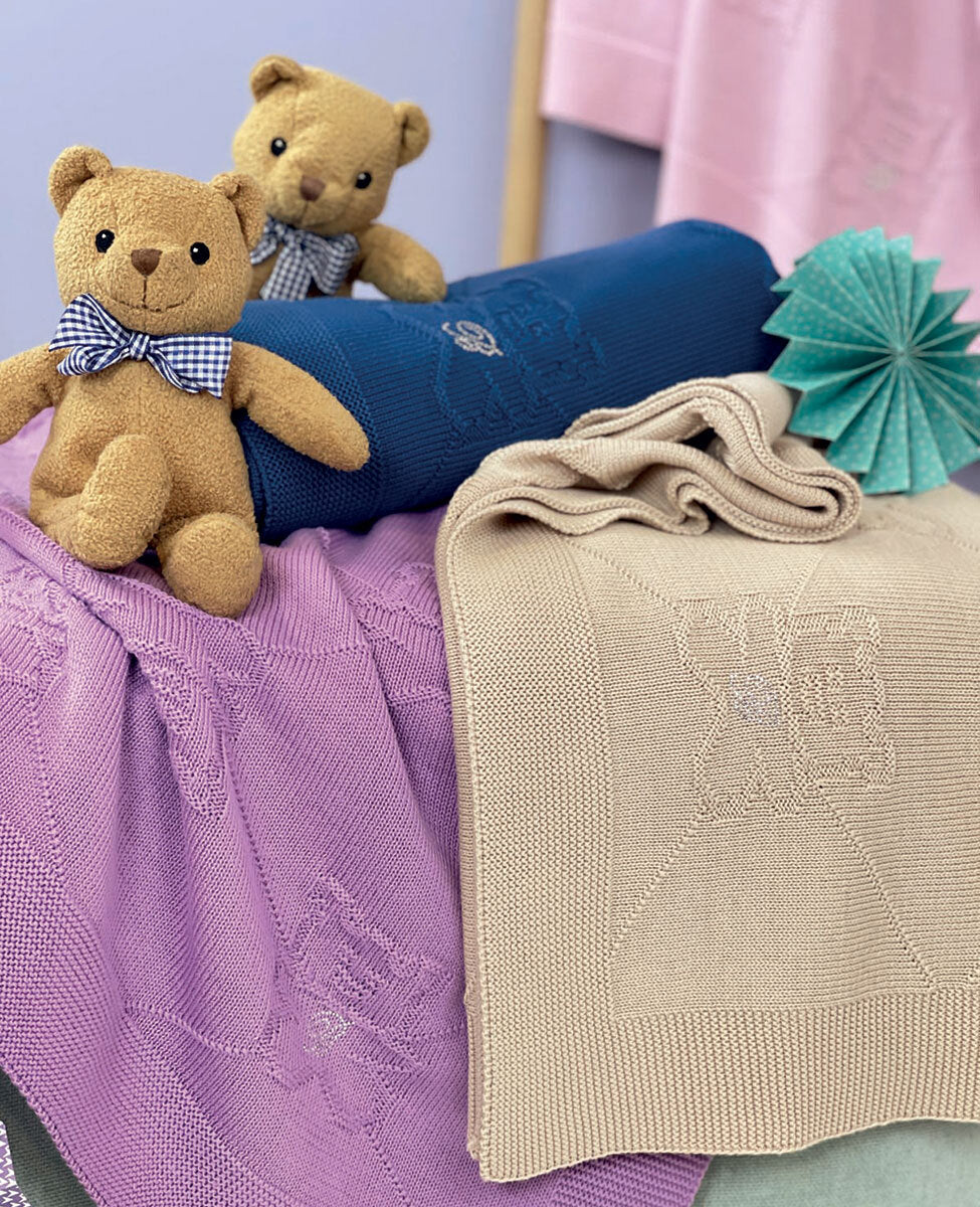 Copertina Blumarine Baby Orsetto cotone Blumarine