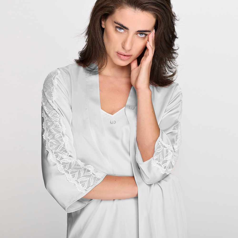 Liu Jo Vestaglia da notte art Wedding in Raso DL0020.25 Liu Jo