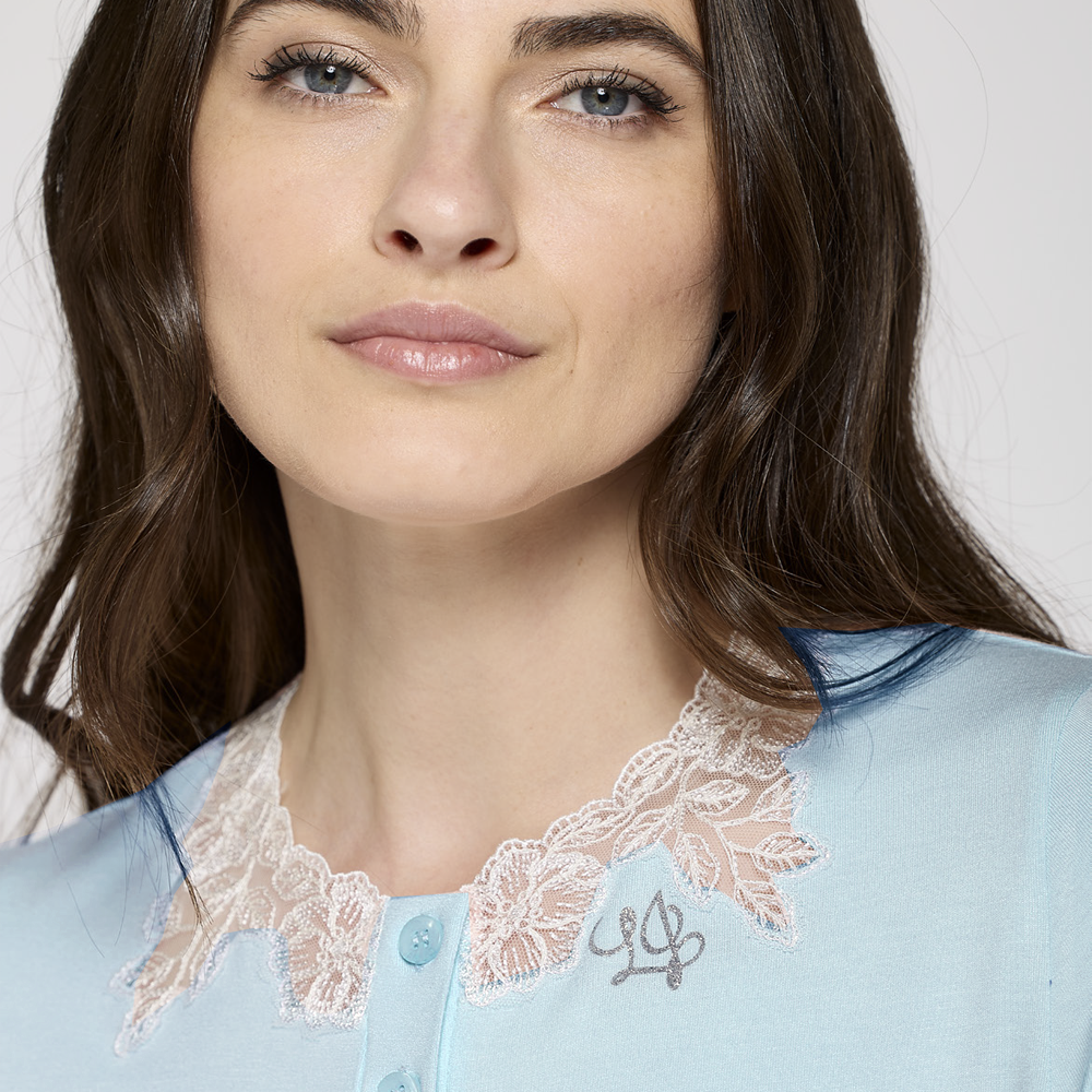 Camicia da notte donna estiva Liu jo art. DL0122.26 in viscosa Liu Jo