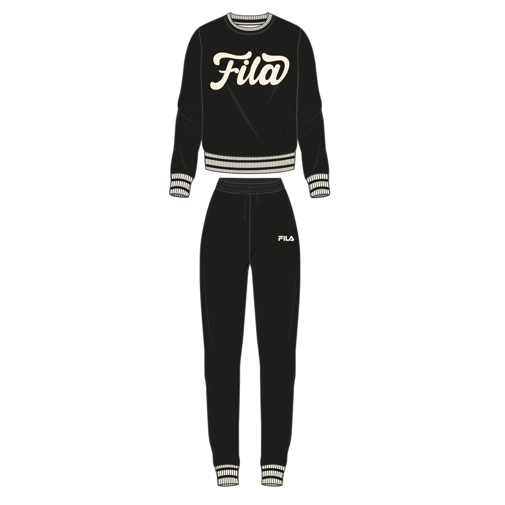 Fila Tuta Pigiama Donna Felpa FPW 4184 Fila