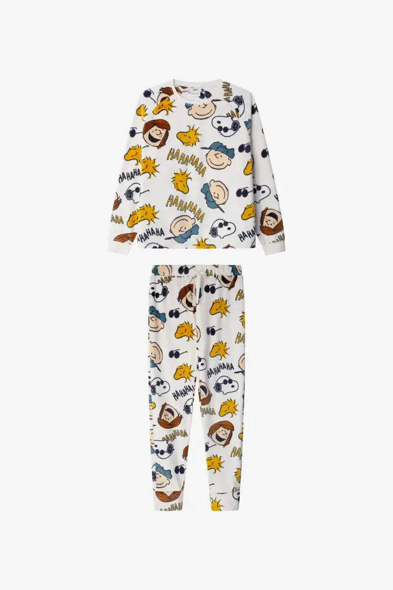 Pigiama invernale donna Gisela Snoopy 20340 Gisela