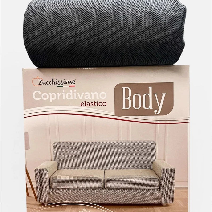 Copridivano Zucchissime Body Elasticizzato Antimacchia Biancaluna