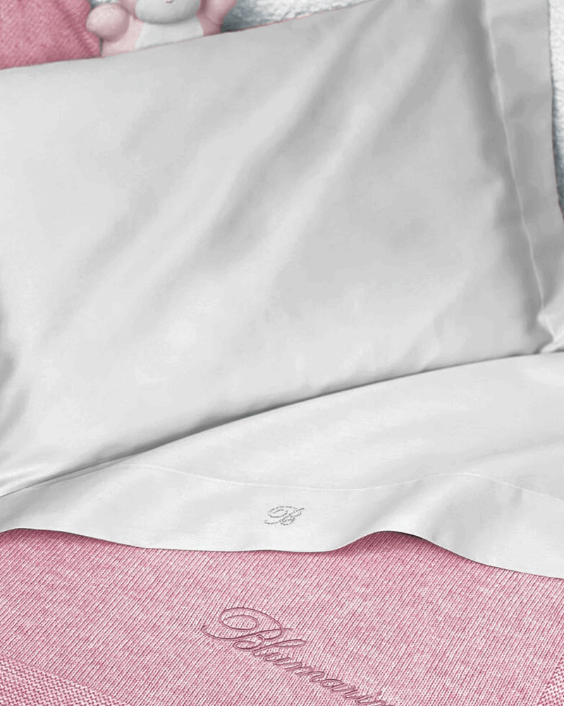 Lenzuola 3 pezzi Blumarine Baby Culla / Lettino art Lory Blumarine