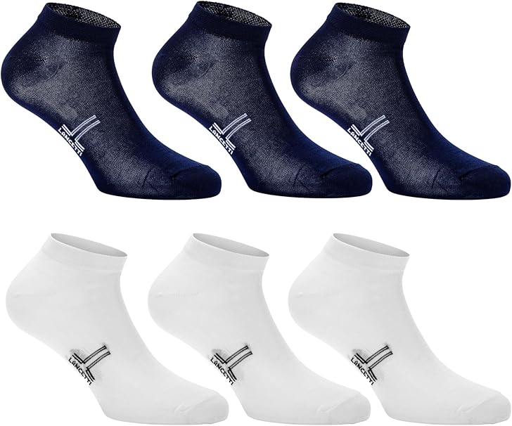Lancetti calza sportiva in filo di scozia Unisex 3 paia Lancetti