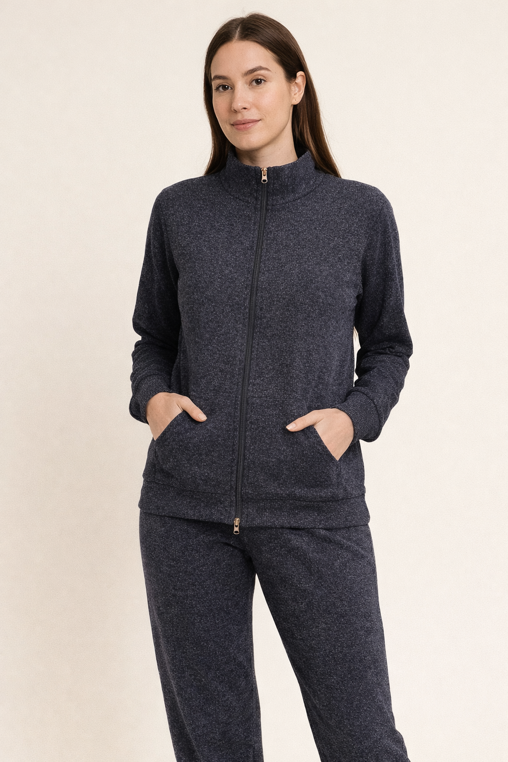 Tuta donna homewear Kissimo Angora Kissimo Biancaluna