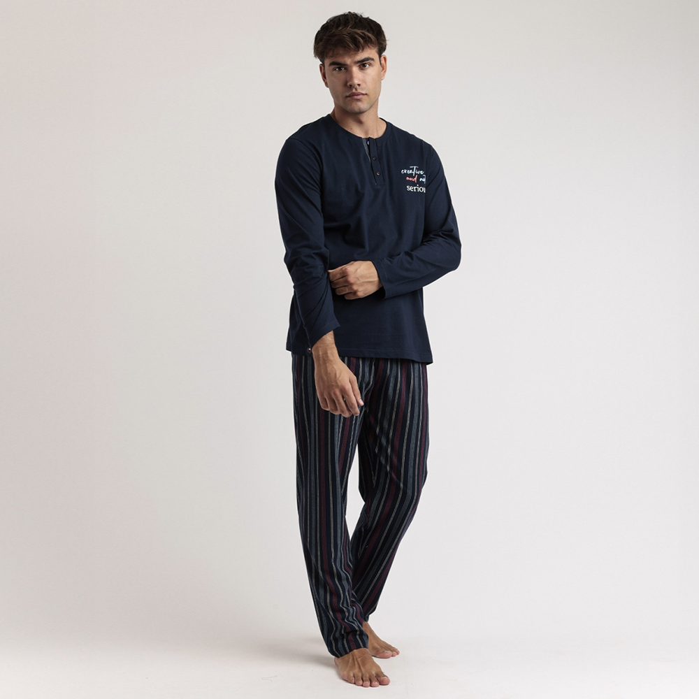 Pigiama Uomo Cotone Admas 63135 Admas