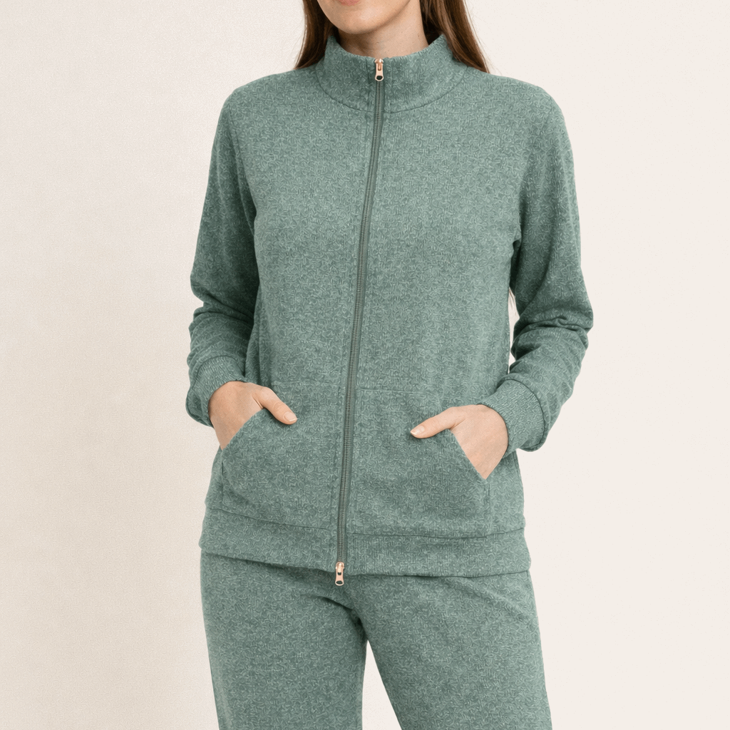 Tuta donna homewear Kissimo Angora Kissimo Biancaluna