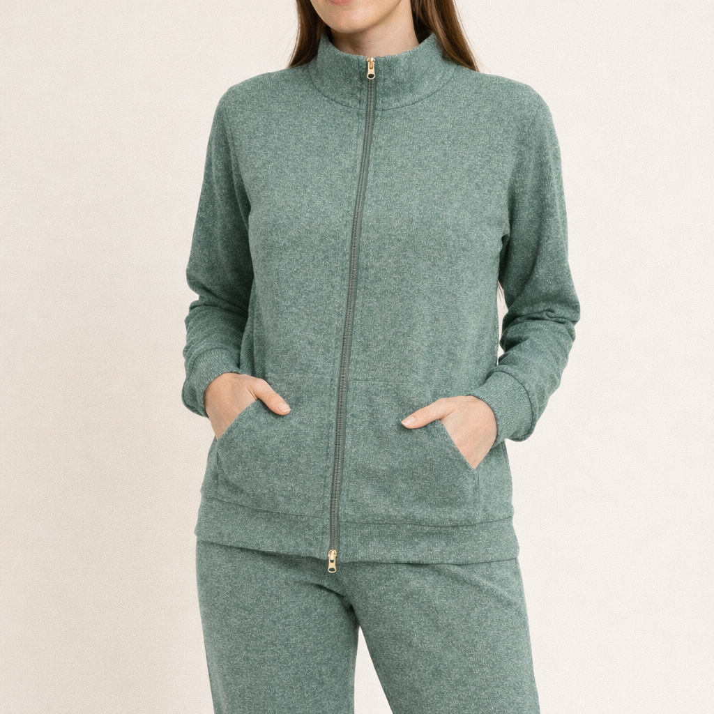 Tuta donna homewear Kissimo Angora Kissimo Biancaluna