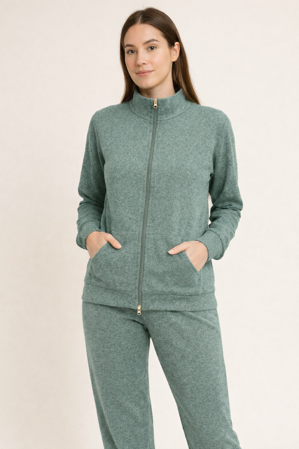 Tuta donna homewear Kissimo Angora Kissimo Biancaluna