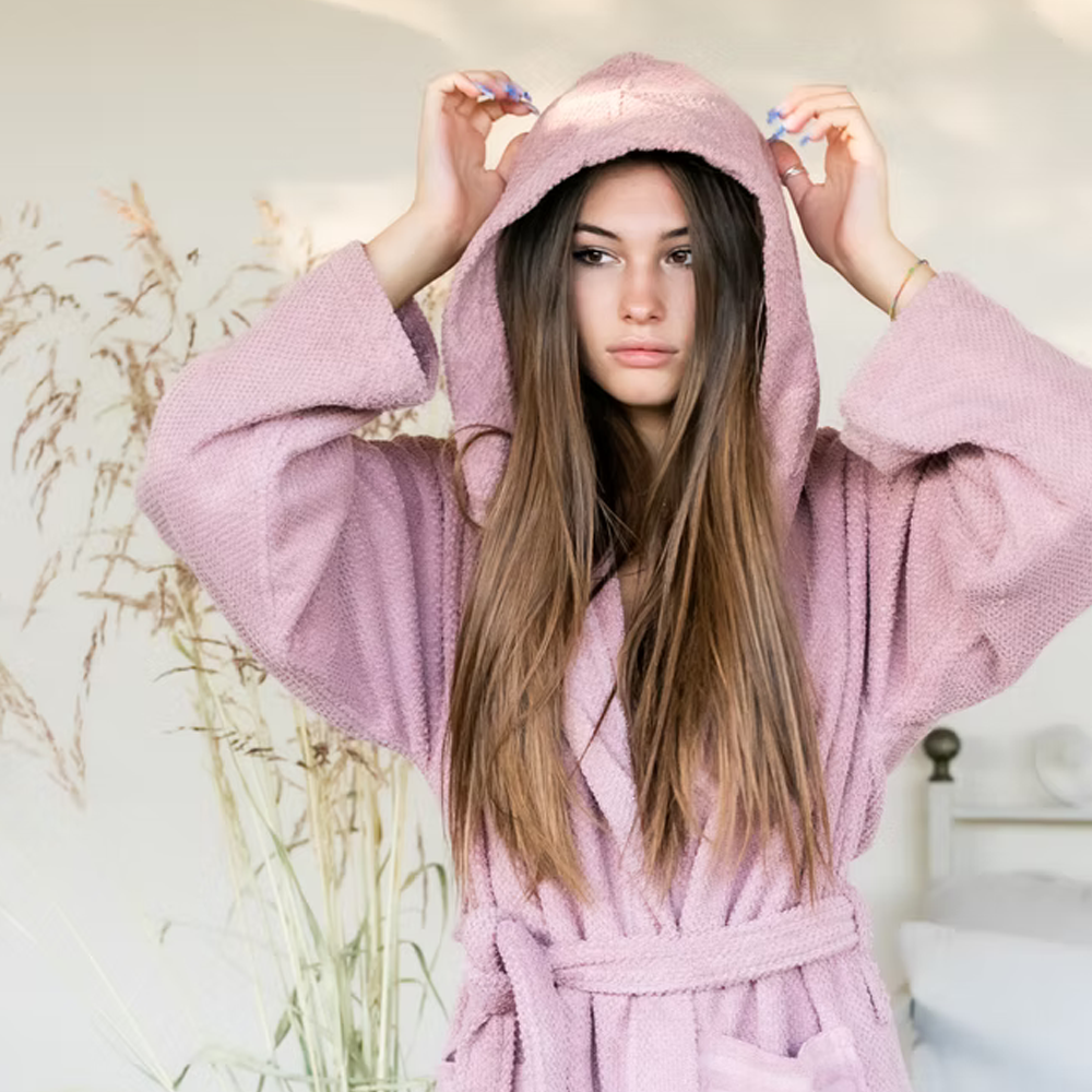 accappatoio microspugna uomo donna