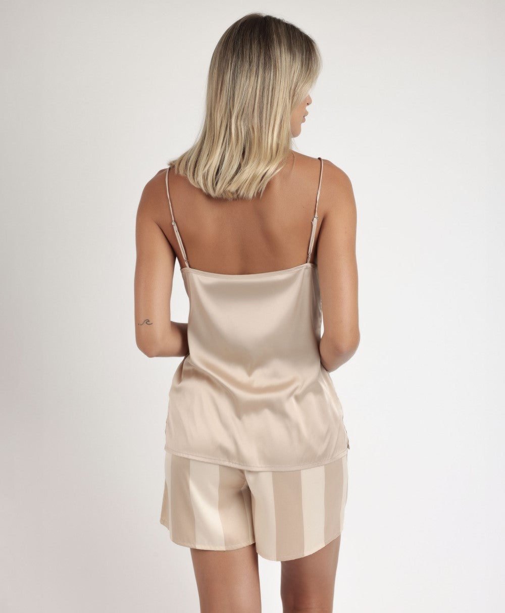 Pigiama Donna Admas raso 63566 gold Admas
