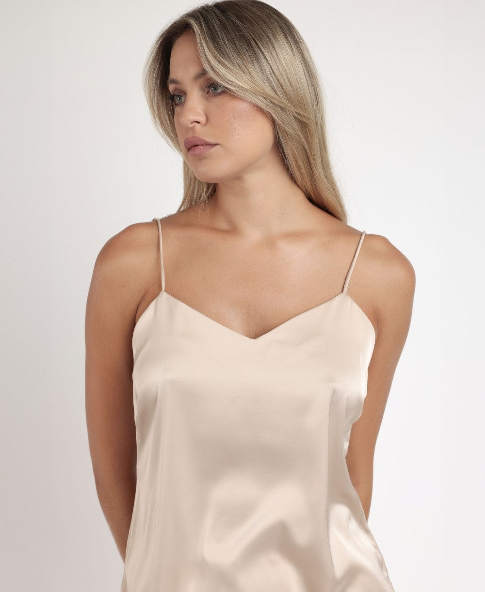 Pigiama Donna Admas raso 63566 gold Admas