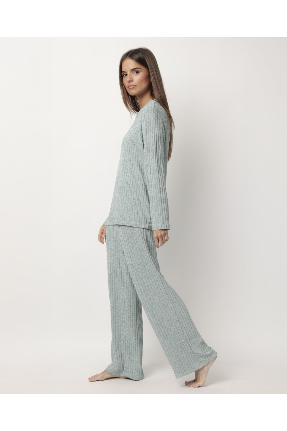 Pigiama tuta Donna in caldo cotone Admas 63629 acqua Admas