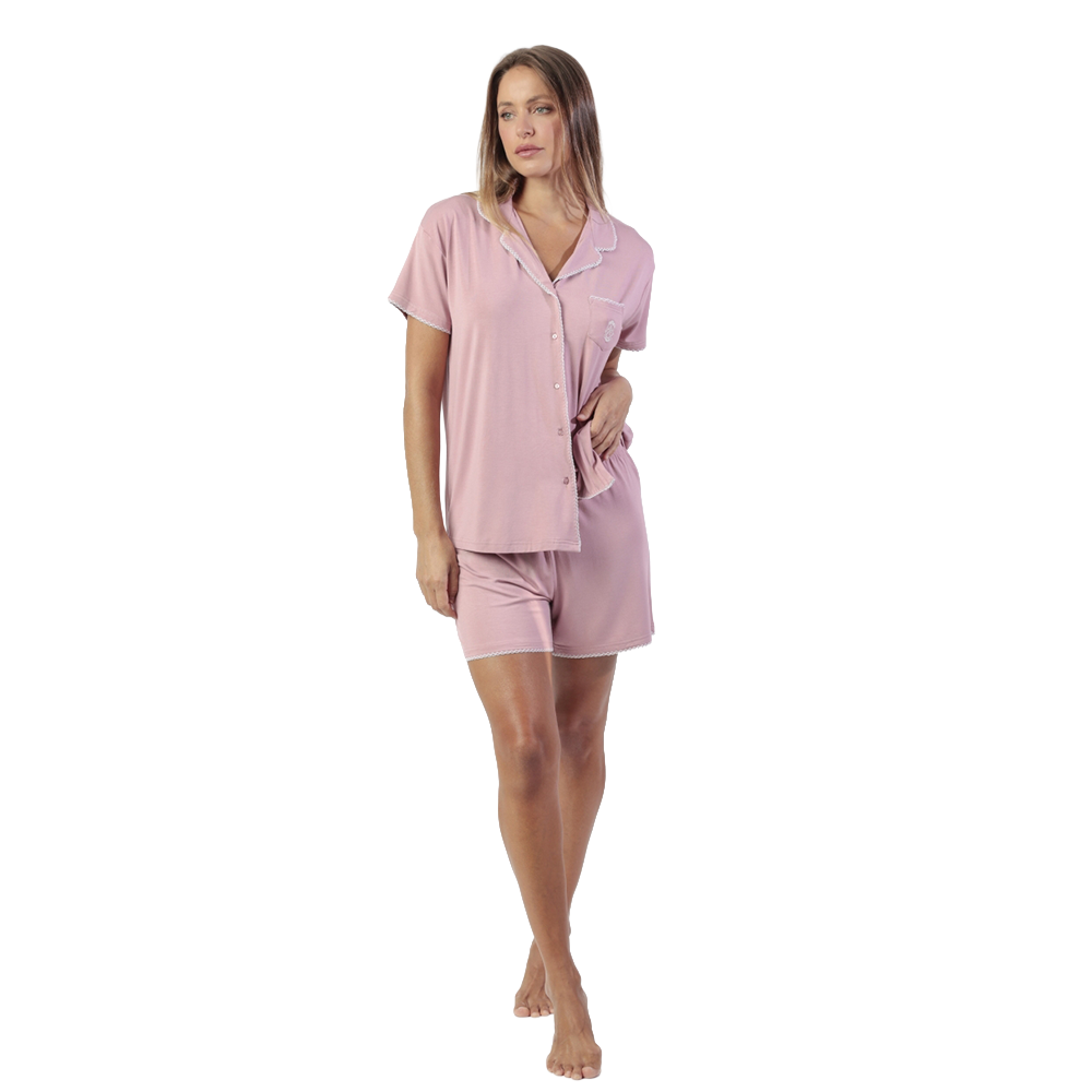 Admas Pigiama aperto estivo Donna art 64048 Admas
