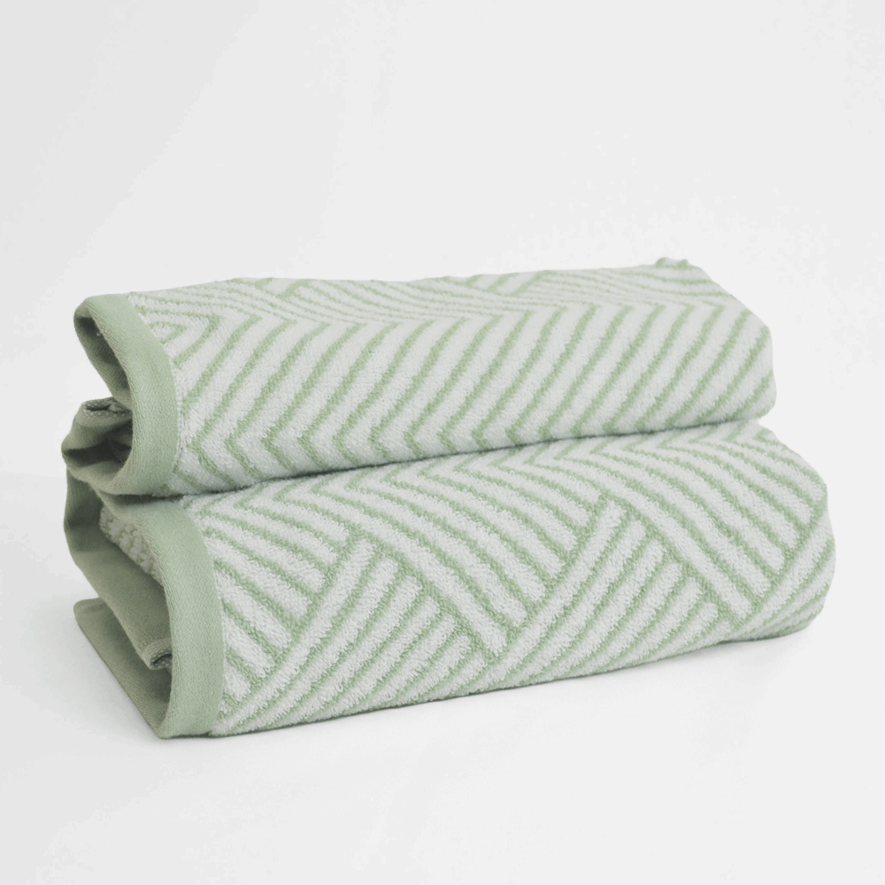 Lasa Home Set Asciugamani 1+1 viso e ospite art Spinato Lasa