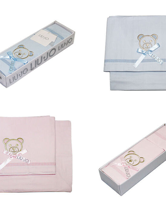 Liu jo Baby Completo 3 pezzi lenzuola Culla (passegino) art Babybear BL427C + colori Liu Jo