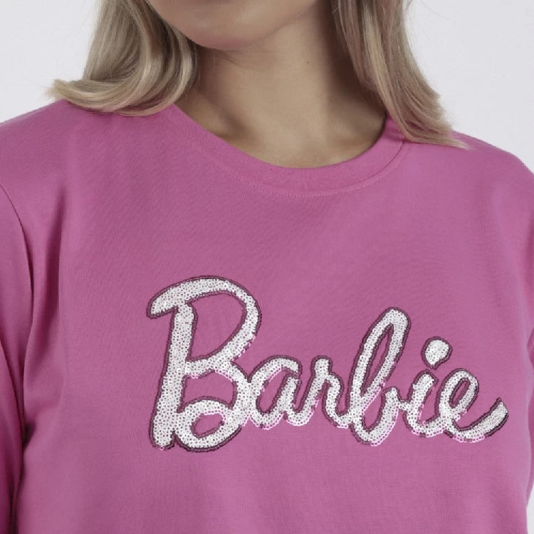 Pigiama donna invernale barbie 62953 Barbie