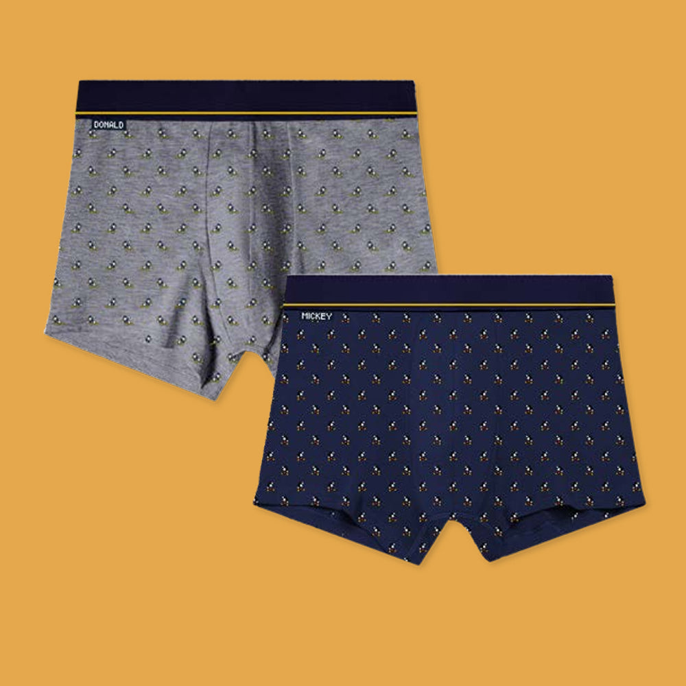 Coppia Boxer Uomo Disney Topolino Papaerino 48666 Disney