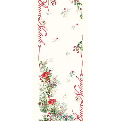 Vis a Vis - Runner christmas art Buon Natale Blumarine Blumarine