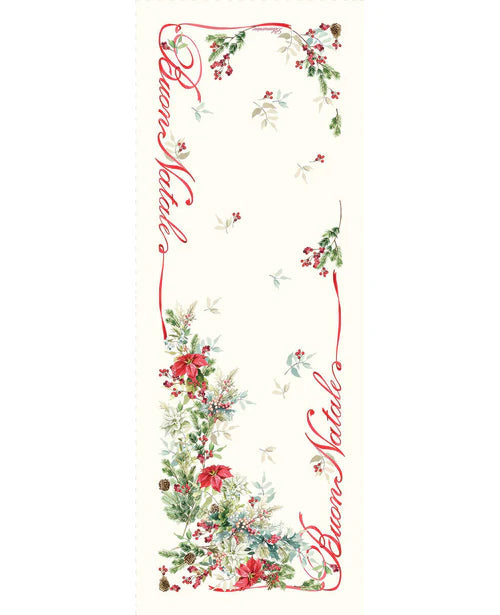 Vis a Vis - Runner christmas art Buon Natale Blumarine Blumarine