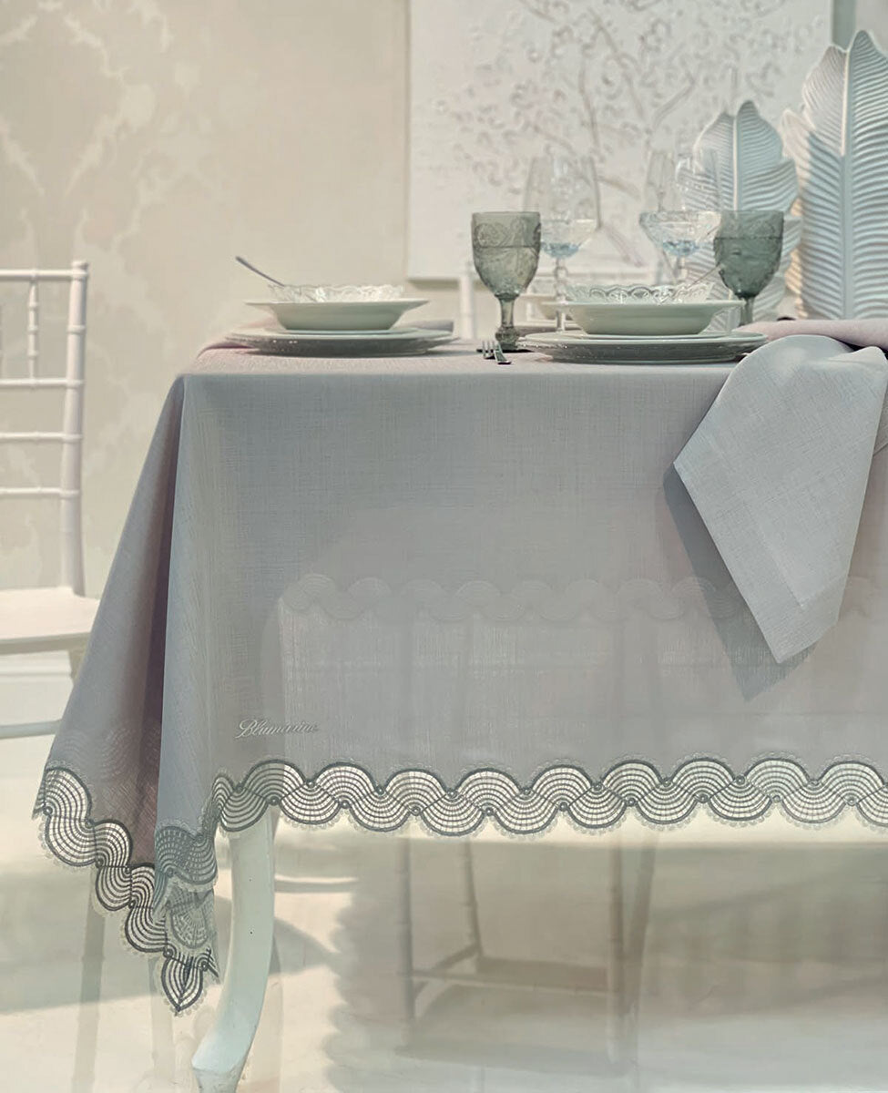 Tovaglia Blumarine art Callas 180 x 300 cm Blumarine
