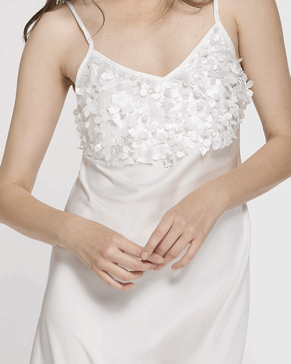 Liu Jo Camicia da notte per Completo sposa art Wedding in Raso DL0080.26 Liu Jo