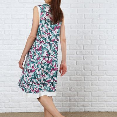 Camicia da notte estiva Donna Maryhome 6M98527 Maryplaid