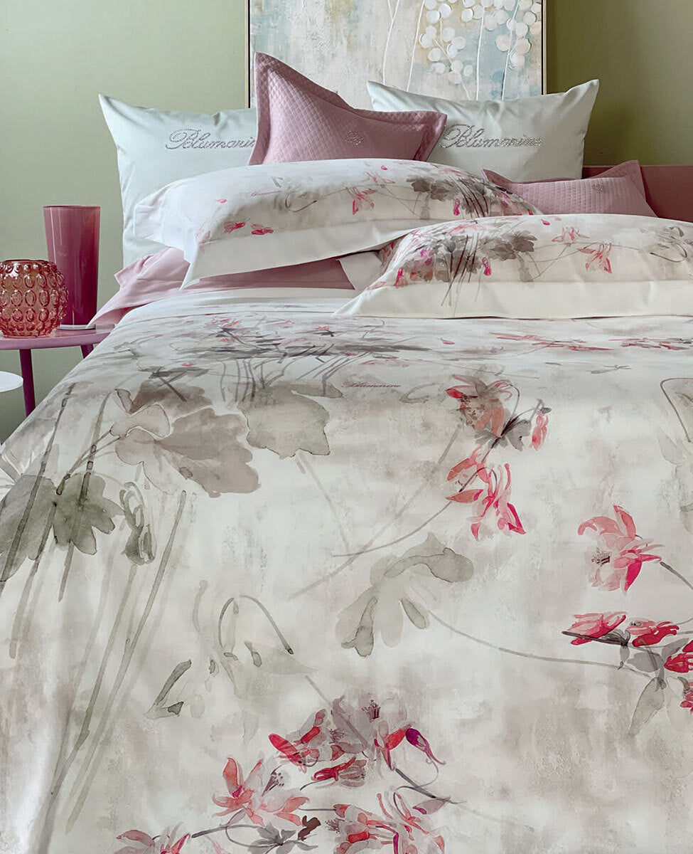 Blumarine Lenzuola Matrimoniale art. Ciclamino Blumarine