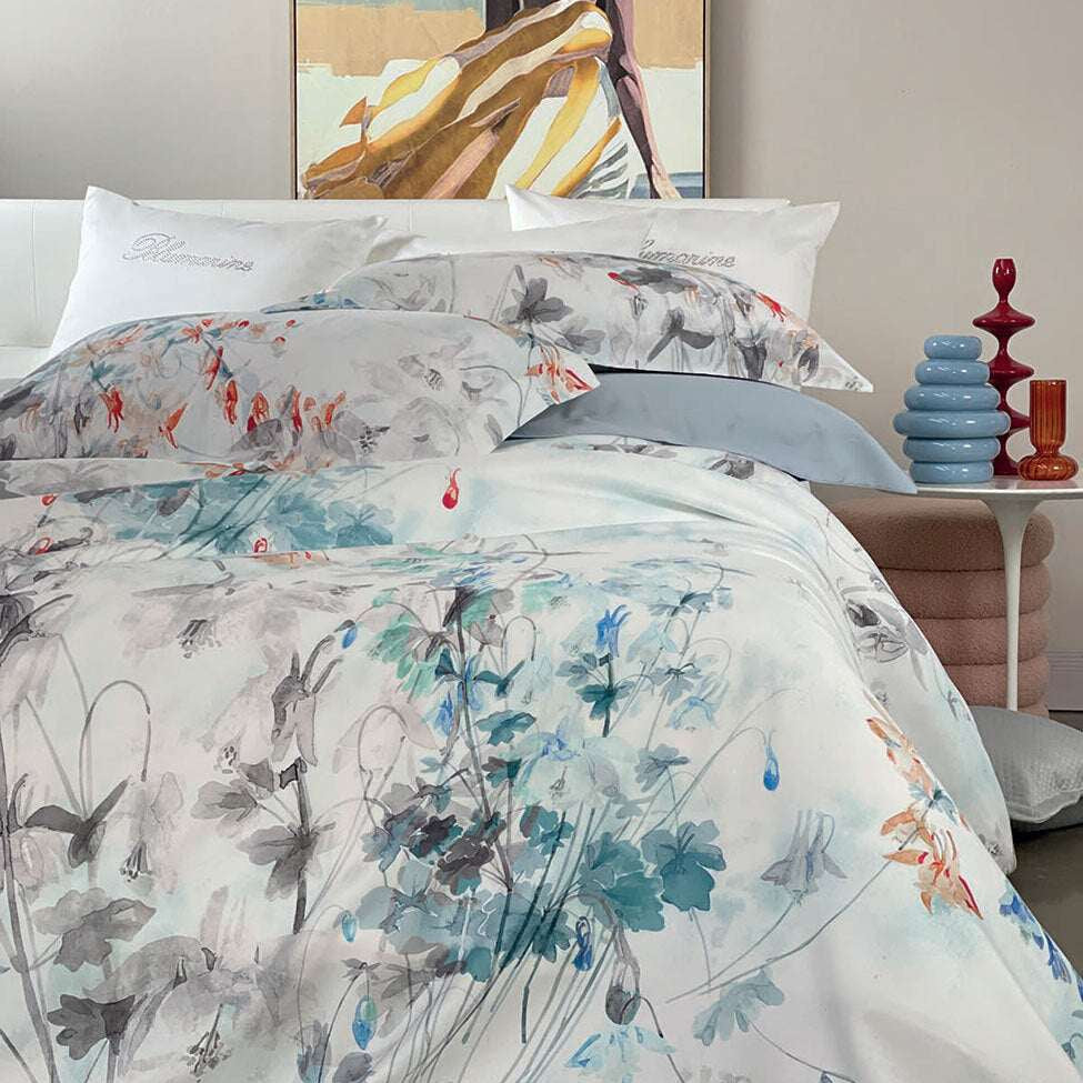 Blumarine Lenzuola Matrimoniale art. Ciclamino Blumarine