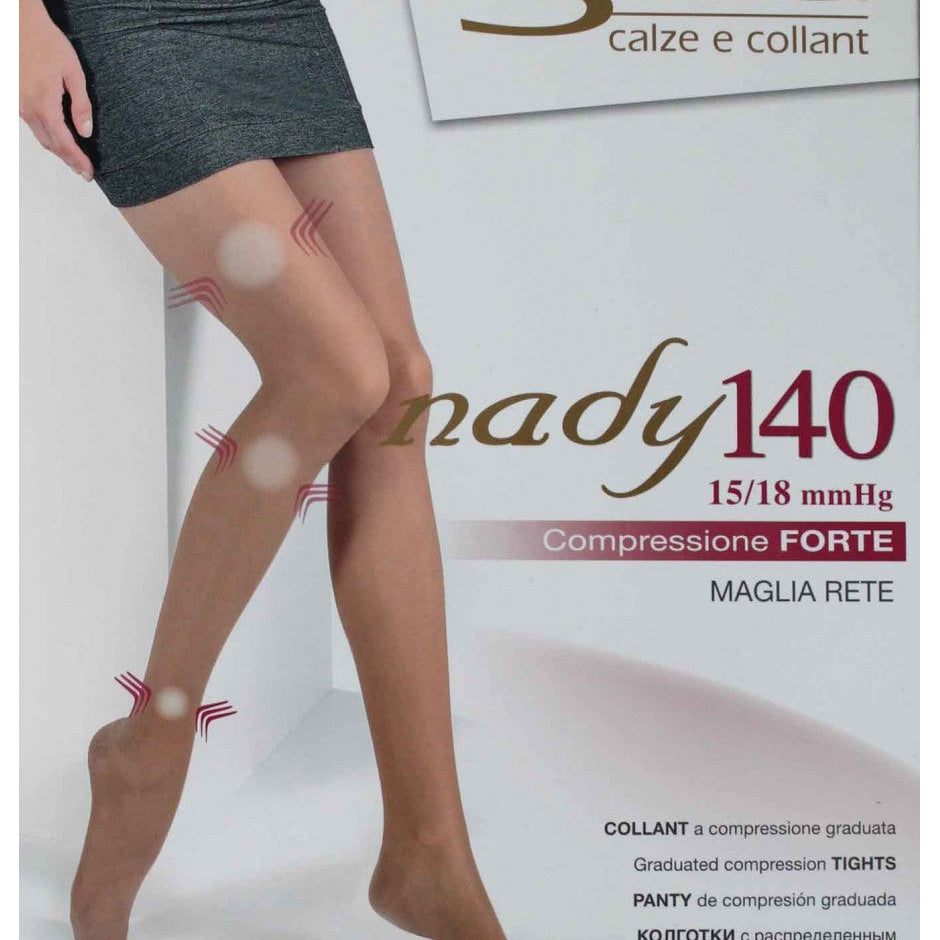 Collant riposante 140 den compressione graduta Silca Silca