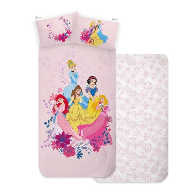 Completo Lenzuola letto singolo - Principesse Disney