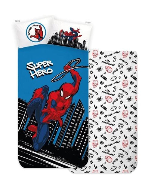 Completo Lenzuola letto singolo - Spiderman Disney