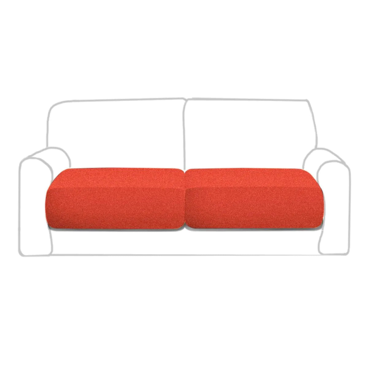 Copricuscini Coppia GENIUS Color + misure Biancaluna
