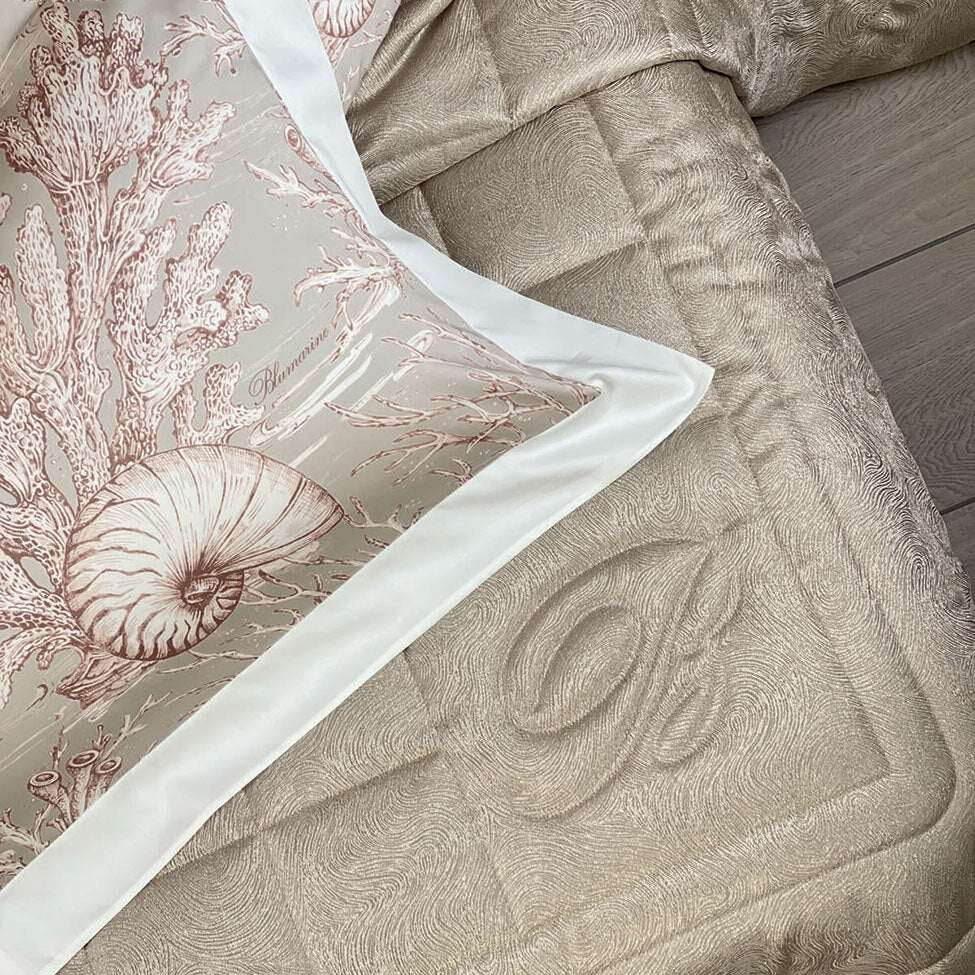 Blumarine Copriletto Trapuntato trapuntino Matrimoniale Sfumatura Blumarine