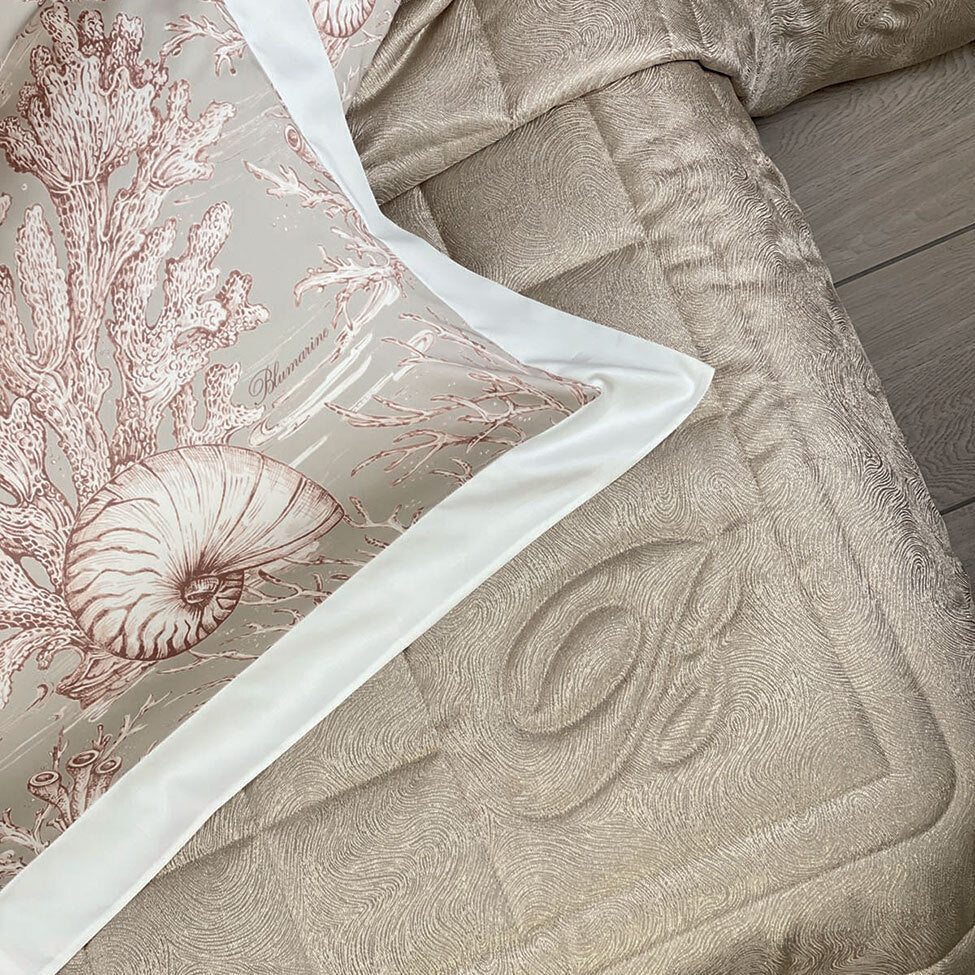 Blumarine Copriletto Trapuntato trapuntino Matrimoniale Sfumatura Blumarine