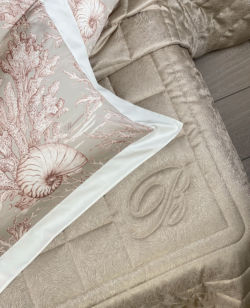 Blumarine Copriletto Trapuntato trapuntino Matrimoniale Sfumatura Blumarine