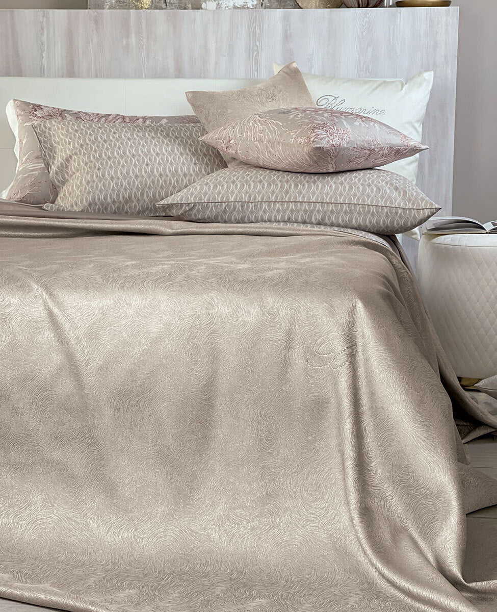 Copriletto liscio Blumarine matrimoniale art Sfumatura Blumarine
