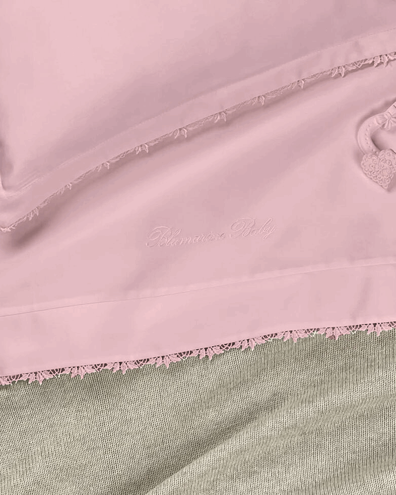 Lenzuola 3 pezzi Blumarine Baby Culla (Passegino) art Dettagli Blumarine