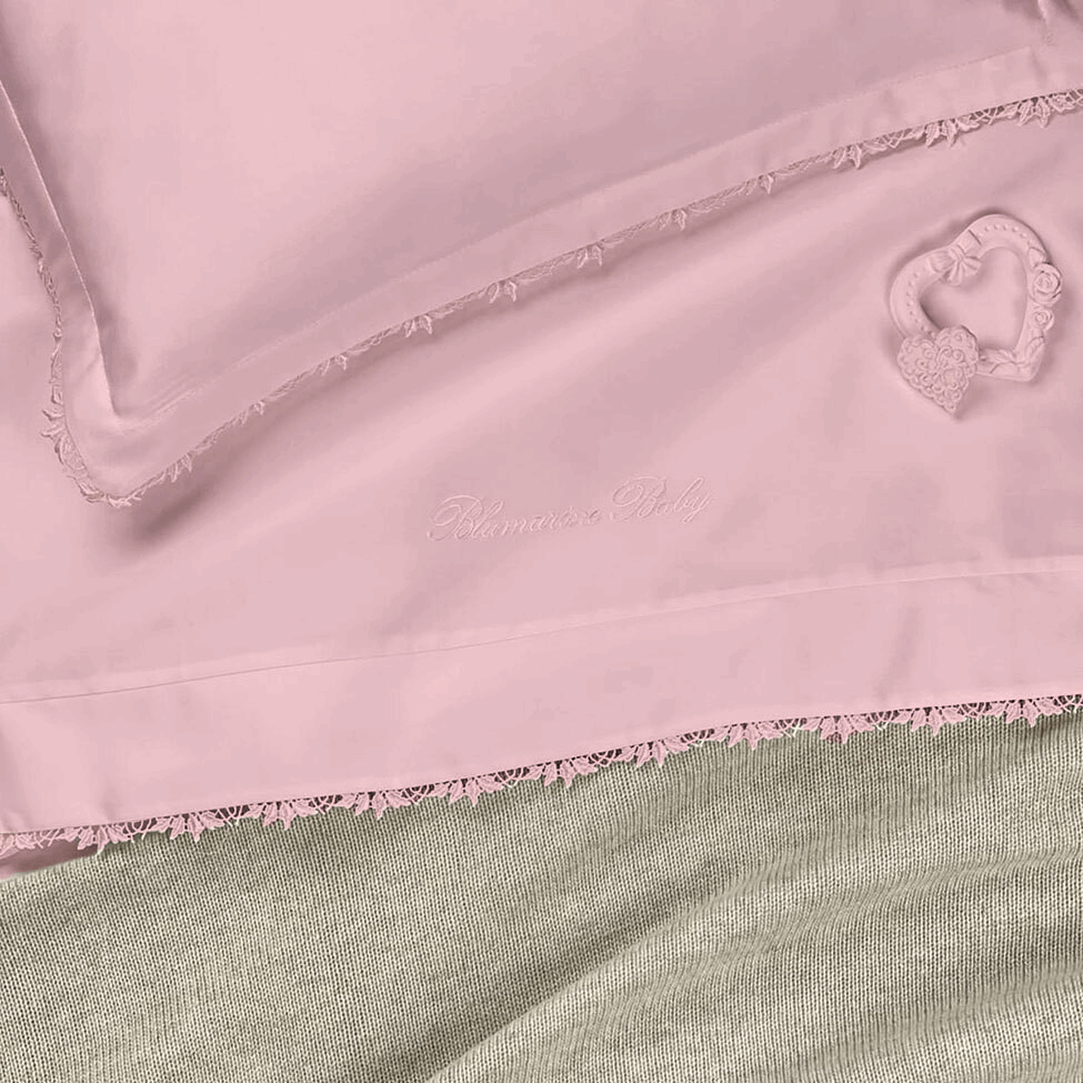 Lenzuola 3 pezzi Blumarine Baby Culla (Passegino) art Dettagli Blumarine
