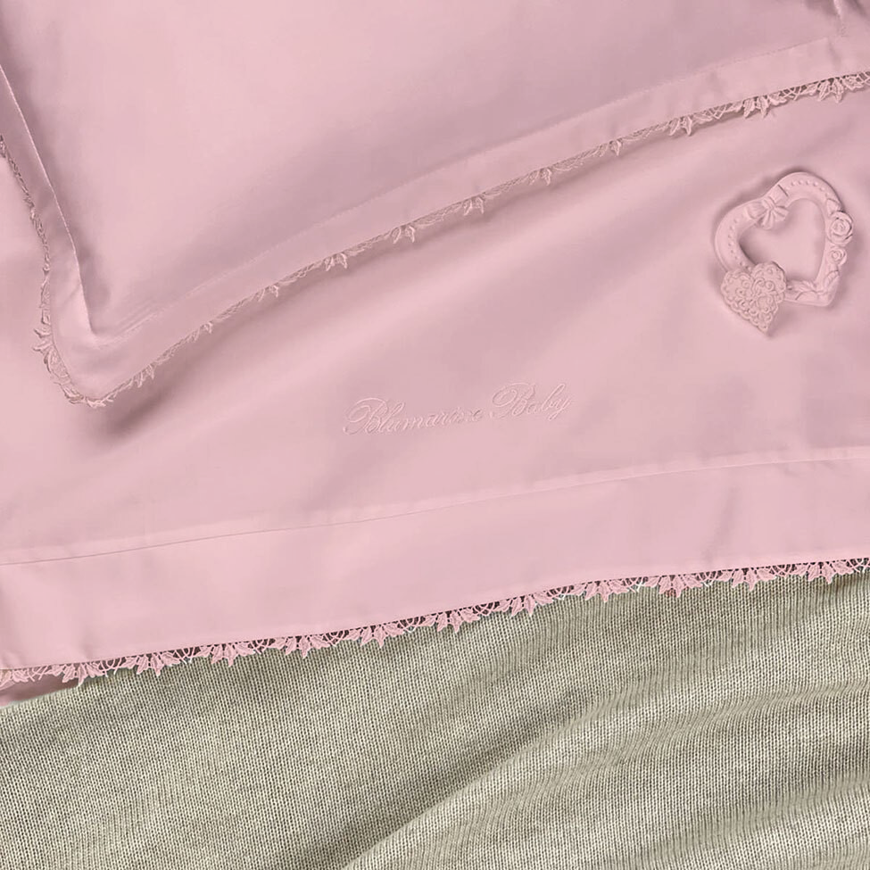 Lenzuola 3 pezzi Blumarine Baby Culla (Passegino) art Dettagli Blumarine