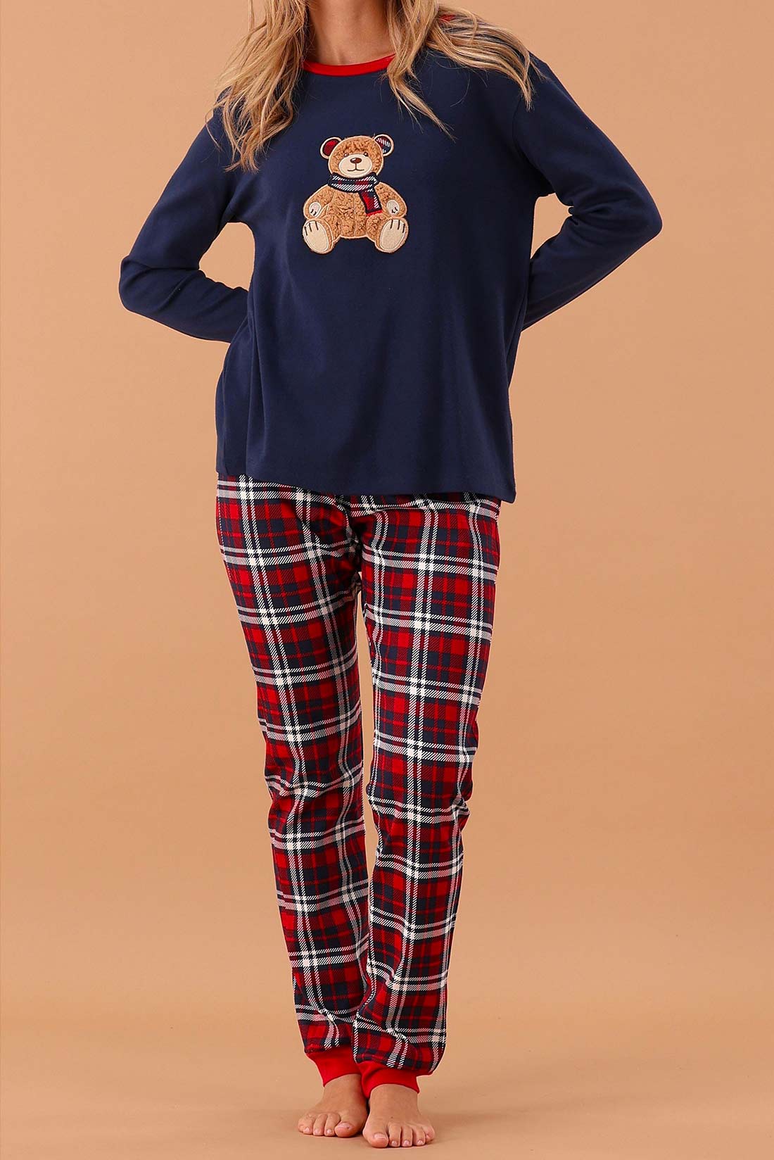 Pigiama invernale Family Uomo Donna Bimbo Bimba Maryplaid Maryplaid