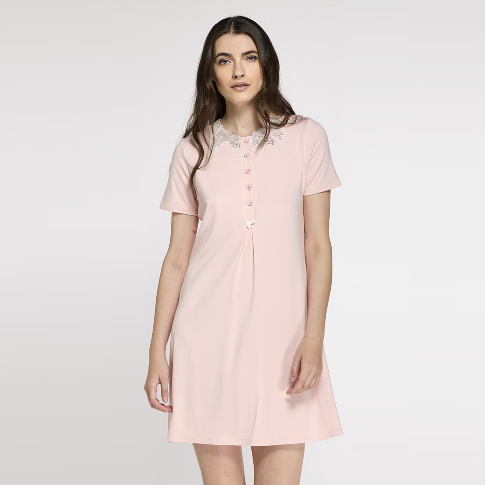 Camicia da notte donna estiva Liu jo art. DL0122.26 in viscosa Liu Jo