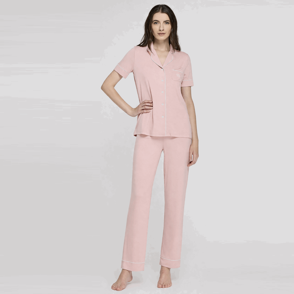 Pigiama donna estivo Liu jo art. DL0131.26 Rosa Liu Jo