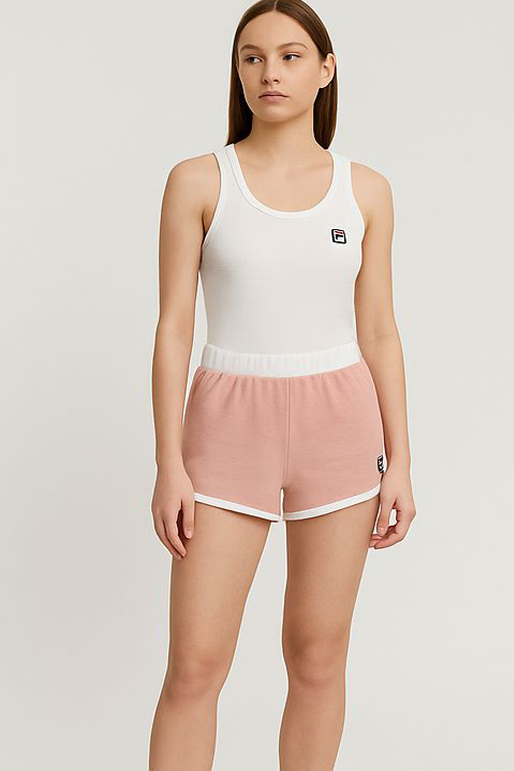 Fila Pigiama Donna art FPS 4048 Bianco rosa Fila