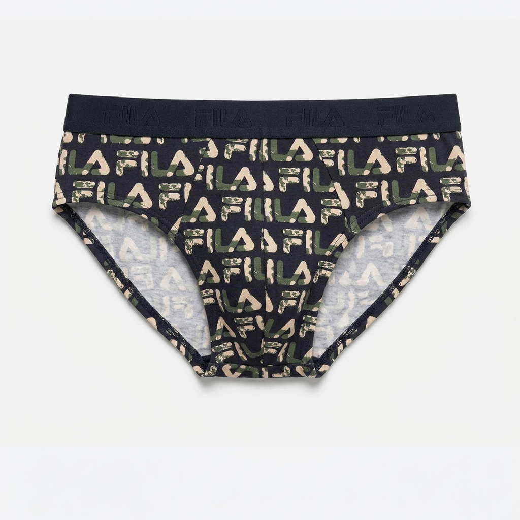 Fila Slip uomo moda militare Fila