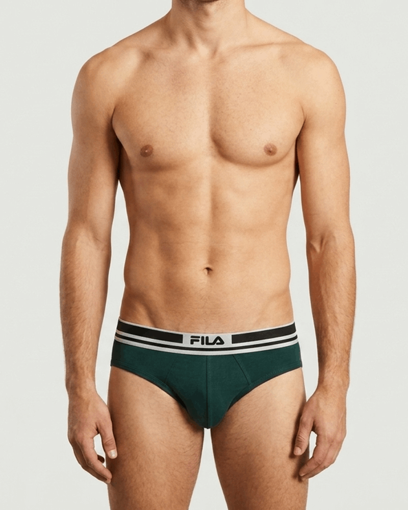 Fila Slip uomo moda Verde Fila