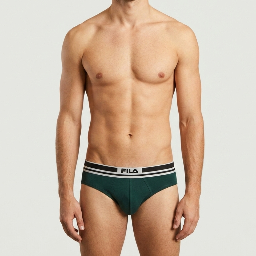 Fila Slip uomo moda Verde Fila