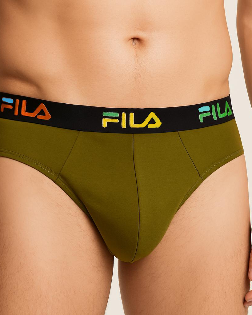 Fila Slip uomo moda FU 5015 verde Fila