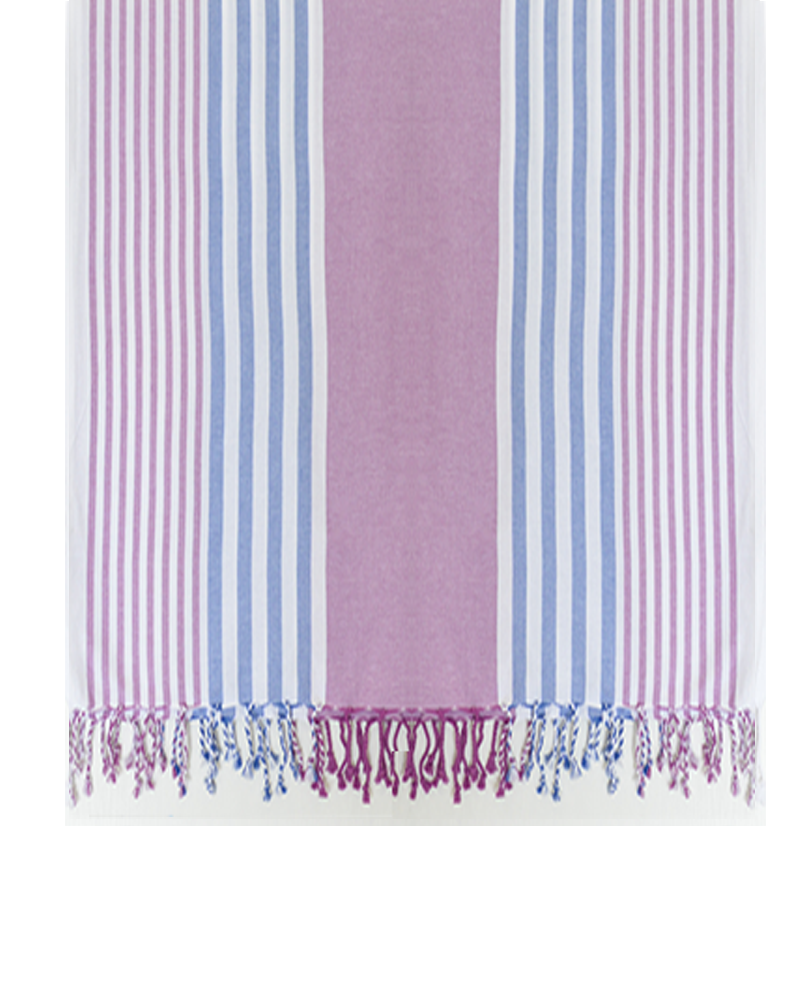 Telo Mare Fouta cotone rigato multicolor - Cavalieri Piazza pitti Cavalieri Piazza Pitti