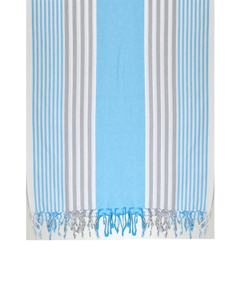 Telo Mare Fouta cotone rigato multicolor - Cavalieri Piazza pitti Cavalieri Piazza Pitti